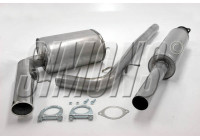 Pot d'échappement Simons sur mesure pour Volvo V70N 2.4 2001-