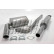 Pot d'échappement Simons sur mesure pour Volvo V70N 2.4 2001-
