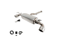 Pot d'échappement sport double en acier inoxydable Ulter Sport pour Toyota GR Yaris Mk1 2020-2024 192 kW 2x100 mm R