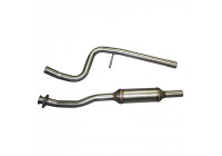 Silencieux central InoxCar compatible avec Citroën C2 1.6 16v VTS 2003-