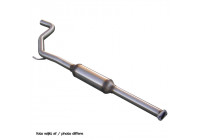Silencieux central InoxCar compatible avec Fiat Grande Punto 1.4 T-JET (120 ch) 2007-