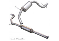 Silencieux central InoxCar compatible avec Volkswagen Golf V 2.0 TFSi (200 ch) 2004-