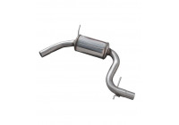 Silencieux central InoxCar compatible avec Volkswagen Golf VI GTi 2.0TSi (210 ch) 2009-