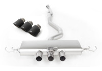 Système d'échappement Remus compatible avec Honda Civic Type-R FK8 (embouts en carbone)