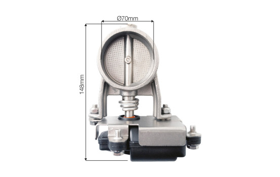 Système de soupape de contrôle d'échappement universel Simoni Racing 7 - Ø 70 mm - avec interrupteur et câble