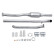 Catalyseur - Kit Easy2Fit - Set avec pièces de montage, Vignette 2