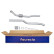 Catalyseur - Kit Easy2Fit - Set avec pièces de montage