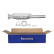 Catalyseur - Kit Easy2Fit - Set avec pièces de montage