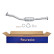 Catalyseur - Kit Easy2Fit - Set avec pièces de montage