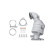 Catalyseur - Kit Easy2Fit - Set avec pièces de montage, Vignette 2