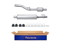 Catalyseur - Kit Easy2Fit - Set avec pièces de montage
