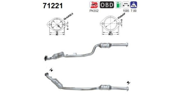 Catalyseur Mercedes-Benz, Image 2