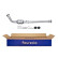 Catalyseur - Kit Easy2Fit - Set avec pièces de montage