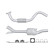 Catalyseur - Kit Easy2Fit - Set avec pièces de montage, Vignette 2