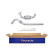Catalyseur - Kit Easy2Fit - Set avec pièces de montage