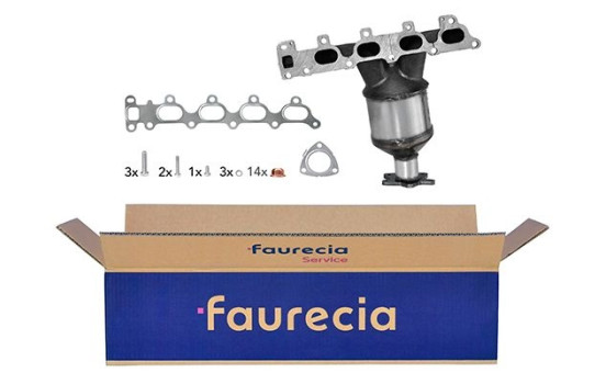 Catalyseur - Kit Easy2Fit - Set avec pièces de montage