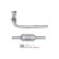 Catalyseur - Kit Easy2Fit - Set avec pièces de montage, Vignette 2