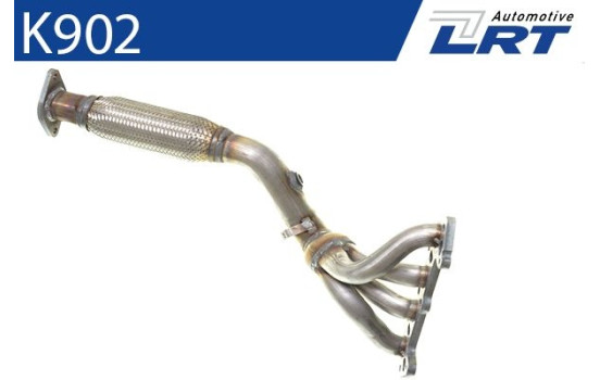 Collecteur, système d'échappement, Image 4