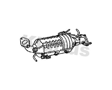 Filtre à particules / à suie, échappement 390159 Klarius