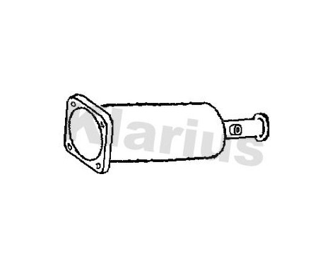 Filtre à particules / à suie, échappement 390168 Klarius