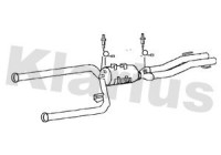 Filtre à particules / à suie, échappement 390180 Klarius