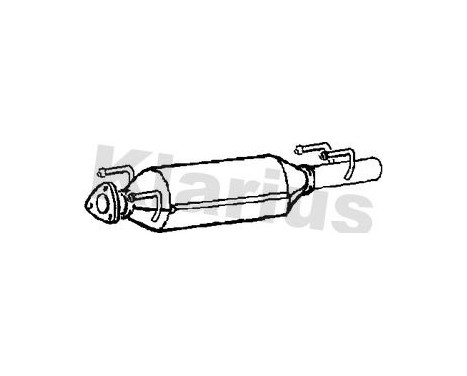 Filtre à particules / à suie, échappement 390279 Klarius