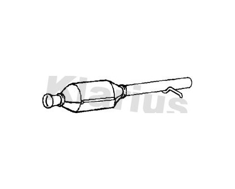 Filtre à particules / à suie, échappement 390300 Klarius