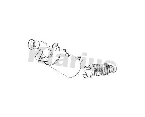 Filtre à particules / à suie, échappement 390359 Klarius