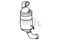 Filtre à particules / à suie, échappement 390426 Klarius