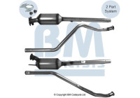 Filtre à particules / à suie, échappement BM11014P BM Catalysts