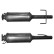 Filtre à particules / à suie, échappement BM11082 BM Catalysts