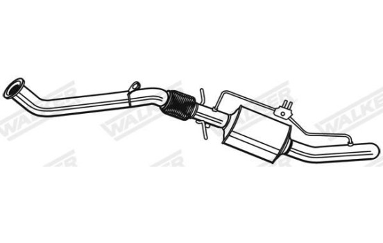 Filtre à particules / à suie, échappement EVO C 73063 Walker