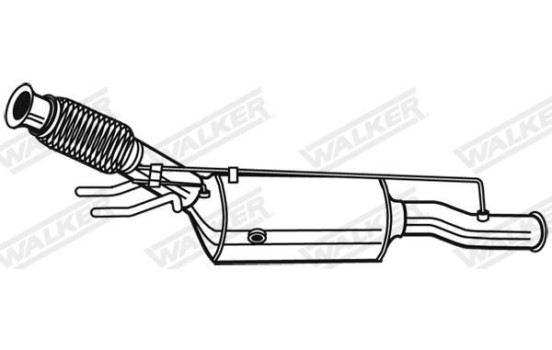 Filtre à particules / à suie, échappement EVO C 73171 Walker, Image 5