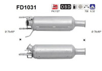 Filtre à particules / à suie, échappement FD1031 AS