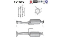 Filtre à particules / à suie, échappement FD1060Q AS