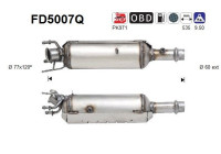 Filtre à particules / à suie, échappement FD5007Q AS