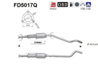 Filtre à particules / à suie, échappement FD5017Q AS