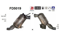 Filtre à particules / à suie, échappement FD5019 AS