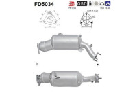 Filtre à particules / à suie, échappement FD5034 AS