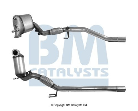 filtre à particules diesel BM11035P BM Catalysts