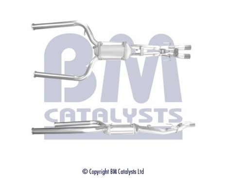 filtre à particules diesel BM11222P BM Catalysts