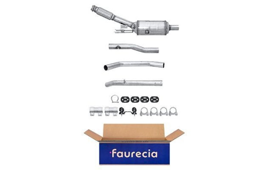 Filtre à particules diesel carbure de silicium - Kit Easy2Fit - Set avec pièces de montage 8LH 366 080-311 Hella