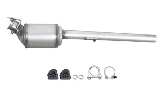 Filtre à particules diesel carbure de silicium - Kit Easy2Fit - Set avec pièces de montage 8LH 366 081-041 Hella, Image 2