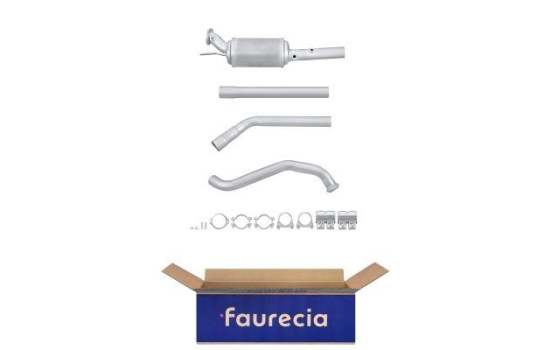Filtre à particules diesel carbure de silicium - Kit Easy2Fit - Set avec pièces de montage 8LH 366 081-181 Hella