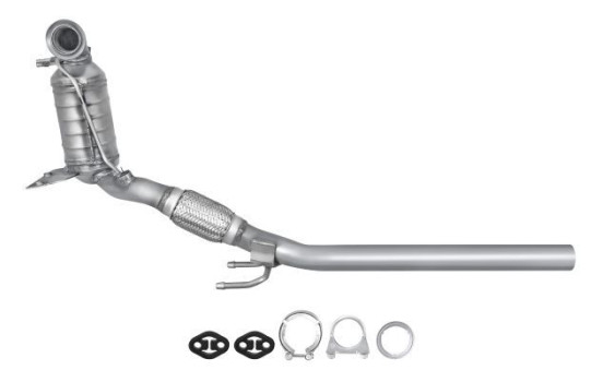 Filtre à particules diesel carbure de silicium - Kit Easy2Fit - Set avec pièces de montage 8LH 366 081-501 Hella, Image 2
