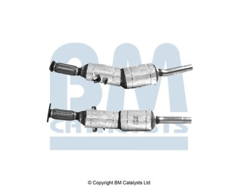 Filtre à particules diesel + convertisseur catalytique BM11309H BM Catalysts