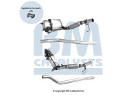 Filtre à particules diesel + convertisseur catalytique BM11311H BM Catalysts