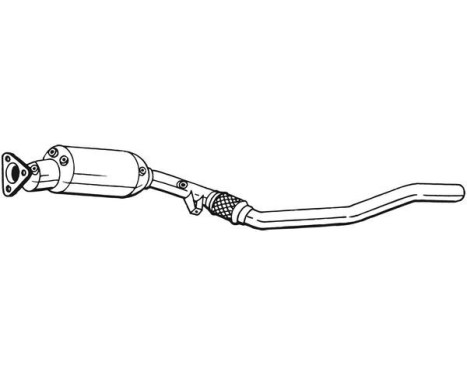 Filtre à particules diesel, système d'échappement 095-475 Bosal