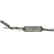 Filtre à particules diesel, système d'échappement 097-380 Bosal