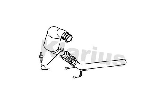 Filtre à particules diesel, système d'échappement 324167 Klarius, Image 2